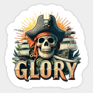 Pirate Glory Sticker